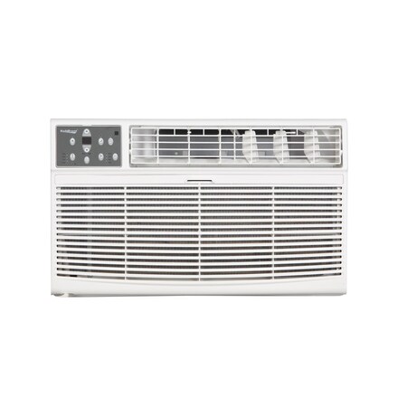 Koldfront 14000 BTU 208230V Through the Wall Air Conditioner with 10600 BTU Heater with Remote WTC14001W